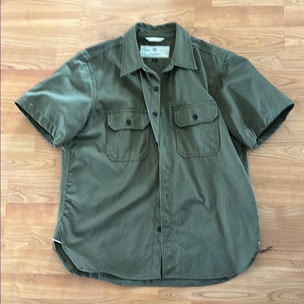 Rogue territory rgt twill large selvedge shirt